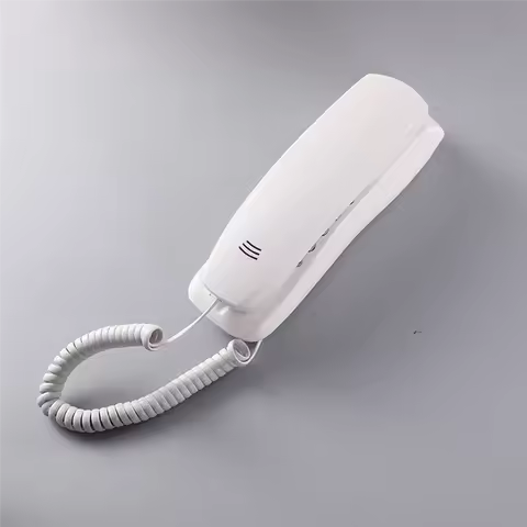 A57M-Wall Phone, Wired Phone, Landline Phone, Small Extension, Small Hang-Up Extension, Hotel Home O