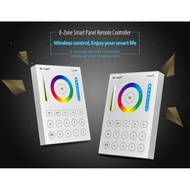 MIlight B8 8-Zone Smart Panel Remote Controller 3V(2*AAA Battery) 30A Wireless