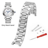 Bracelet Notch Precision steel 20*12MM 22*14MM Watch Band Wristband Folding Clasp For Cartier Pasha