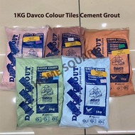 1KG Davco Colour Tiles Cement Grout