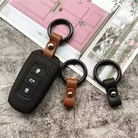 Lanyards Soft Leather Universal Short Rope Lanyard for Keys Phones Strap Keycord Accessories for IPh