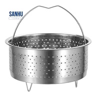 Stainless Steel Steamer Basket Steamer for Instant Cooker with Handle Pressure Cooker Rice Steamer