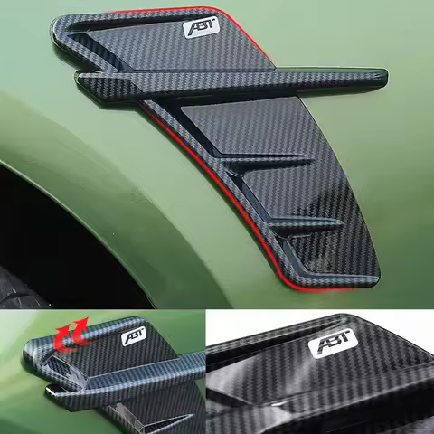 ABT Insignia For Audi Sticker 1Set ABT Fender Sticker Black/Carbon ABT Side Sticker For Audi RS5 RS3