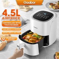 Gaabor 4.5L Touch Screen Air Fryer Non-stick Frying 7 Function Feature Gaabor Air Fryer