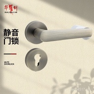 Universal Door Solid Wood Door Lock Boutique Bathroom Executive Silent Lock Indoor Household Bedroom