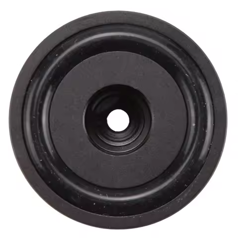 KK-B2-4Pcs 40X20mm Aluminum HIFI AMP Speaker Isolation Stand Turntable DAC Feet Pad (Black)