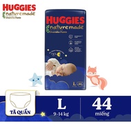 Huggies Naturemade night diaper pants L 44 pieces