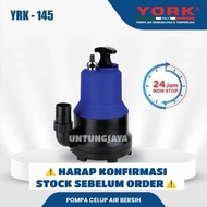 YORK 145 24 HOUR NON-AUTO CLEAN WATER SUBMERSIBLE PUMP YORK YRK 145 24 HOUR MANUAL CLEAN WATER IMMER