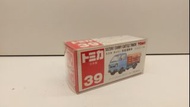 全新 中古 日本製 tomica 車 紅盒 39 Cattle Truck 