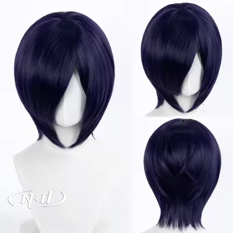 ND Touka Kirishima Cosplay Wigs Tokyo Ghoul Cosplay Hair Wigs Heat Resistant Synthetic for Comic Con