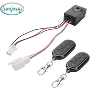 Ebike Alarm System Dual Remote Control 36V 48V 60V 72V Alarm Accessories Universal Waterproof Electr