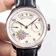 ZF Portugal Series Annual Calendar Wrist Watch Sports Leisure Automatic Mechanical Watch 44mm Watch 