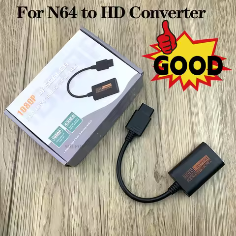 For N64/NGC/SNES/SFC To HDMI-compatible Converter 1080P Adapter For N64 For GameCube Plug And Play F