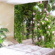 Background fabric, living room wall decoration, bedroom decoration, fabric wall art.