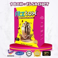 Fitztox Premix Chocolate Mocha 15 Sachets Coklat Original HQ