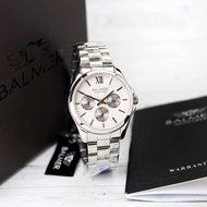 Jam Tangan Wanita Balmer 7968 Chronograph kaca sapphire Original Stainless Steel