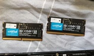 Crucial 16gb Sodimm ram DDR5 8gb*2 4800Mhz