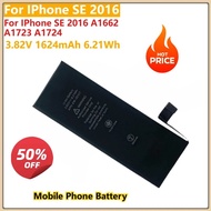 Phone Accessory For IPhone SE 2016 A1662 A1723 A1724 3.82V 1624mAh 6.21Wh Replacement Mobile Phone B