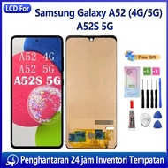 ORIGINAL LCD Untuk  Samsung Galaxy A52 (4G/5G) / A52S 5G