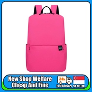 【SG Stock】 Backpack 15L/ 20L Colorful Daily Leisure Urban Backpack/ Unisex Sports Travel Backpack/ W