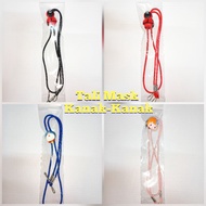 Tali Mask Kanak Kanak Squid Game Cartoon Mask Chain
