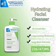 Hydrating Cleanser Gentle Face Wash with Ceramide for Normal to Dry Skin 473ml