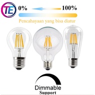 8W DIMMABLE LED FILAMENT CAFE LAMP EDISON FILAMENT LAMP/ CAFE HANGING FILAMENT DECORATIVE LAMP/