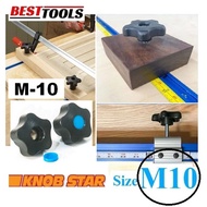 Star Nut Star Knob Female Thread Screw Star Knob Star M10 X 50mm