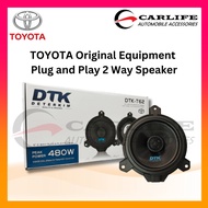DTK 6" Plug & Play 2 Way Speaker for Toyota Car Model