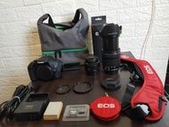 600D+2Lens+New Bag+New SD card+UV filter+Eos original Strap Red color+Battery+charger+Hood