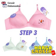 (Wholesale 1, 6 pcs) Scelta Step 3 Teen Bra Miniset Bh Teenager Scelta Teen Bh Sc Ai 904