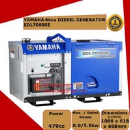 Mf YAMAHA 6kva DIESEL GENERATOR EDL7000SE