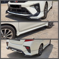 Perodua Bezza 1st Generation 2020 OEM Gear Up Skirting Body Kit ABS Ready Stock