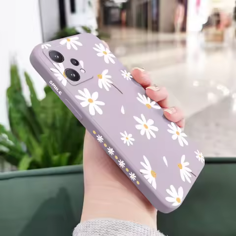 Plain Daisies Phone Case For OPPO Realme 14 13 12 11 10 9 9i 8 8i 7 Pro Plus C35 C21Y C25Y C25 4G 5G