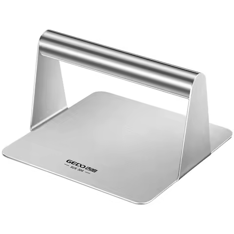 LFGB Certification 304 Stainless Steel Kitchen Bacon Press Ultra Thick Square and Round Steak Weight