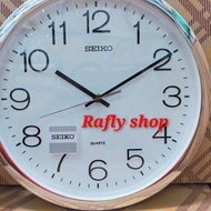 PUTIH Api983 Seiko Wall Clock White 32cm **