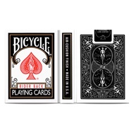 Bicycle Rider Back Black Playing Cards Deck USPCC Poker Collection Card Games