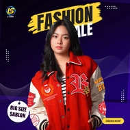 Jacket VARSITY BTR x MEMPHIS RETRO FUTURISTIC JACKET EVOS ONIC ALTER EGO ECHO BLACKLIST OVER SIZE S 