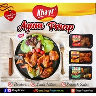 Khayr Ayam Perap Pandan, Lada Hitam, Rempah Sate, Buffalo Chicken Wings | Ready To Cook | Halal Food