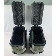 Aluminium Side Box Aluminum Kawasaki Versys X 250 Versys 650 Suzuki V Strom V-Strom 650 Honda CB500X