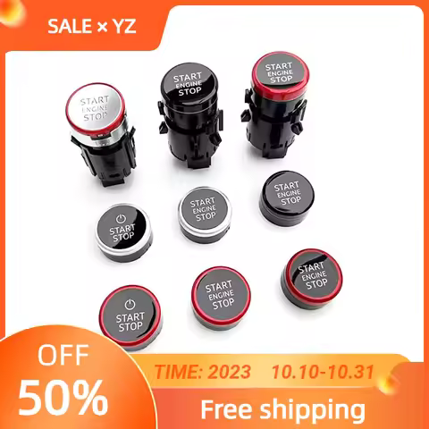8W1905217F For Audi A3 A4 A5 A6 A7 A8 Q3 Q5 Q7 Q8 B9 8W1 905 217 One Key Start Ignition Switch Butto