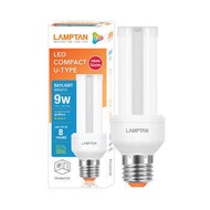 Lamptan หลอดไฟตะเกียบ LED Compact U-Type 9W (แสงขาว)