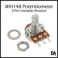 WH148 3-Pin Potentiometer - B1K B10K B100K Variable Resistor
