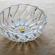 日本製 HOYA GLASS 14公分沙拉點心碗 老玻璃 未使用 台灣免運