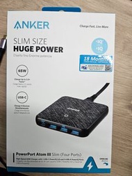 全新 Anker slim size huge power 65W