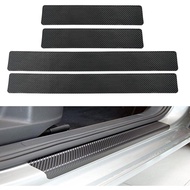 SillPlate Carbon 3D Lip Sticker Carbon Fiber Rubber Soft Bumper Strip