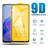 9D Full Cover Tempered Glass For OPPO Reno 11F 8T 8Z 8 7 6 5 4 Pro 7Z 6Z 3 2 2Z 2F Reno8 Reno7 Reno6 Reno5 4G 5G 2023