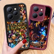 N-57 Mobile Legends Silicone Case for Xiaomi POCO C65 Redmi Note 13 14 12 13C 13R 5G