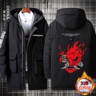 Cyberpunk 2077 Edge Walker Down Jacket - Ideal for Spring/Autumn