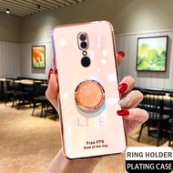 Ốp Lưng LIFEBELLE Dành Cho Ốp OPPO F11 / OPPO F11 Pro Giá Đỡ Có Nhẫn Đeo Ngón Tay Ốp Mạ Siêu Mỏng Sá